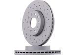 Zimmermann 600.3221.52 Disco Freno Oe L1KD615301 Compatibile Con Octavia, Toledo, Leon, Altea Xl, Altea, Q2, A3 8V, A3 8P, Superb, Golf Vi, Yeti, Beetle, Caddy, Eos, Golf Alltrack, Golf Plus, Golf Sportsvan, Golf V, Golf Vii, Jetta, Scirocco, Touran