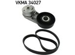Skf Vkma 34027 - Oe 71739304 Keilrippenriemensensatz FüR Croma, Astra G, Signum (Z03), Vectra B (J96), Vectra C (Z02), Zafira B, Zafira A