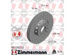 Zimmermann 100.3303.52 - Disco Freno Per A6 (4A), A8 (4D), A8 (4E), Phaeton (3D)