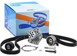 Graf KP1352-6 - Oe 55209993 Wasserpumpe + Zahnriemensatz FüR 147 (937), 156 (932), 159 (939), Brera (939), Giulietta (940), Gt (937), Spider (939), Malibu (V300), 500X (334), Bravo, Croma, Doblo, Ducato, Freemont, Sedici, Stilo, Tipo, Cherokee (Kl), Compass, Renegade, Astra H, Astra J, Cascada (W13), Combo (X12), Combo Tour (X12), Insignia A (G09), Signum (Z03), Vectra C (Z02), Zafira B, Zafira To