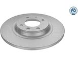 Meyle 11-15 523 0012/PD - Oe 16 188 648 80 Disco Freno, Asse Posteriore Per C4 Ii (Nc), DS4, DS5, DS4 (Nx), DS5 (Kf), 3008 (0U), 308 Cc (4B), 308 I