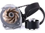 Ridex 3096W0032 - Set Pompa Acqua + Cinghia Di Distribuzione Oe 55268277 Per Giulietta (940), Mito (955), 124 Spider, 500 (312), Punto, 500L (351, 352), 500X (334), Brava, Bravo, Doblo, Idea, Linea, Marea, Palio, Panda, Stilo, Tipo, Renegade, Combo (X12), Combo Tour (X12)