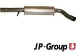 Jp Group 1120502700 - Silenziatore Centrale Oe 1J0253209N Per Bora (1J), Toledo Ii (1M2), Golf Iv (1J), Octavia I (1U), Leon (1M1), New Beetle, A3 (8L)