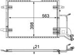 Mahle Ac 352 000S - Oe 8D0 260 401 A Condensatore Aria Condizionata Per A4 (8D), A6 (4B), A6 (4A), A4 (8E), Passat (3B)