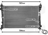 Van Wezel 17002312 - Radiatore Oe 51808364, Raffreddamento Motore Per Mito (955), Punto, Bravo, Doblo, Corsa D (S07)