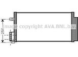 Prasco ALA5116D - Oe 50540718 Condensatore Aria Condizionata Con Essiccatore Per Giulietta (940), Mito (955), Punto, Bravo