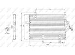 Nrf 35052 - Oe 60810250 Klimakondensator Per 155 (167), 146 (930), 145 (930), Type, Coupe 175