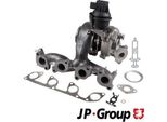 Jp Group 1117406300 - Oe 03L253010D Turbolader FüR Passat (3C), Leon (1P1), A3 (8P), Tiguan (5N), Altea (5P), Octavia Ii (1Z), Superb Ii (3T), Passat Cc ( 357), Golf Vi, Scirocco, Yeti (5L)