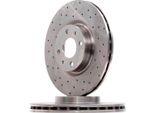 Stark SKBD-0024440 - Oe 46445892 Bremsscheibe FüR 155 (167), Nemo, 500 (312), Bravo, Coupe 175, Doblo, Fiorino, Idea, Linea, Marea, Qubo, Stilo, Bipper (Aa), Bipper Tepee