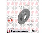 Zimmermann 430.2611.20 - Disco Freno Per Adam, Corsa D (S07), Corsa E (X15)