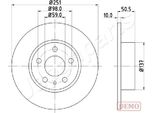 Japanparts DP-0202C - Oe 60569164 Bremsscheibe Per 147 (937), 156 (932), 164, Bravo, Stilo, Linea, Multipla