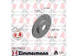 Zimmermann 230.2356.52 - Disco Freno Per 155 (167), 146 (930), 145 (930), Seicento, Punto, Panda, Marea, Idea, Coupe 175, Bravo, Barchetta, Tipo