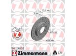 Zimmermann 100.1248.52 - Disco Freno Per A3 (8L), Tt (8N), Octavia I (1U), Bora (1J), Golf Iv (1J)