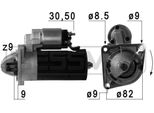 Era 220720A - Motorino Di Avviamento Oe 46748351, Motorino Di Avviamento Per 145 (930), 146 (930), 147 (937), 156 (932), 159 (939), 166 (936), Brera (939), Gt (937), Mito (955), Spider (939), Brava, Bravo, Croma, Doblo, Punto, Marea, Multipla, Sedici, Stilo