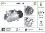 Valeo 699323 - Klimakompressor Oe 64 52 6 904 014 Per 5Er (E39), 3Er (E46), Z8 (E52), 7Er (E38)