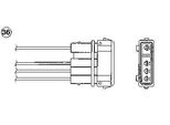 Ngk 97640 - Oe 021 906 265 C Lambdasonde Per Golf Iii (1H), Passat (35I)