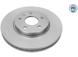Meyle 615 521 0005/PD - Oe 13502045 Disco Freno, Asse Anteriore Per Aveo (T300), Cruze (J300), Cruze (J305), Astra J