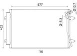Mahle Ac 954 000S - Oe 561820411C Condensatore Aria Condizionata Con Essiccatore Per Passat (3G)