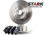 Stark SKBK-1090327 - Dischi E Pastiglie Freno Oe 1E0698451 Per Note (E11, NE11), Clio Iii, Megane I, Megane Ii, Modus (F/JP0), Twingo Ii (CN0), Wind (E4M)