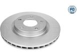 Meyle 32-15 523 0015/PD - Oe 5105514AA Disco Freno, Assale Anteriore Per Sebring (J), C4 Aircross, Patriot (MK74), Compass, 4008