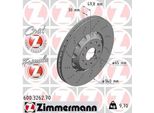 Zimmermann 600.3262.70 Disco Freno Oe 5Q0615301G Compatibile Con Tt, Q3, Q2, A3 8V, Superb, Octavia, Kodiaq, Tarraco, Leon, Ateca, Passat 3B, Passat 3BG, Passat Cc, Tiguan, Arteon, Cc, Golf Alltrack, Golf Vii, Golf Viii, Passat Alltrack
