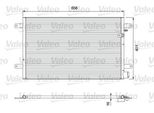 Valeo 814004 - Condensatore Aria Condizionata Oe 4F0260401E Per A6 (4F)