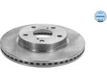 Meyle 30-15 521 0061 - Oe 43512 12670 Disco Freno, Asse Anteriore Per Auris (E15), Corolla (E15), Corolla (E18)