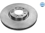 Meyle 11-15 521 0030 - Oe 4249 93 Disco Freno, Asse Anteriore Per Escort V, Berlingo, C4 G-Picasso Ii (Da, De), C4 Picasso Ii, C4 Spacetourer (3D), C5 Aircross (A), C5 Iii (Rd), C5 Iii (Rw), C4 (3A, 3E), DS7 (J), Combo (K9), Grandland X, 3008 (M), 308 Ii, 308 Sw Ii, 407, 407 Sw (6D, 6E), 5008 Ii, 508 (8D), 508 (F), 508 (8E), Partner (K9), Rifter