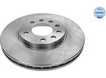 Meyle 615 521 6017 - Oe 9117678 Disco Freno, Asse Anteriore Per Astra G, Astra H, Astra (A04), Combo, Combo Tour, Corsa C (X01), Meriva (X03), Meriva B (S10), Zafira B, Zafira A