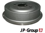 2X Jp Group Tamburo Freno 1263500500 Posteriore Per Opel Astra G Cc (T98) Kadett C