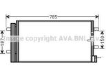 Prasco AI5352D - Oe 4G0260403A Condensatore Aria Condizionata Con Essiccatore Per A4 (8K), A5 (8T), A7 (4G), A6 (4G), A5 (8F)