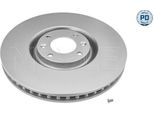 Meyle 11-15 521 0045/PD - Oe 16 188 647 80 Disco Freno, Asse Anteriore Per DS4, DS5, DS5 (Kf), 308 Cc (4B), 308 I