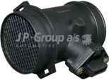 Jp Group 1193902400 - Sensore Di Flusso D'aria Di Massa Oe 95VW12B529DA Per Passat (35I), Corrado (53I), Golf Iii (1H), Vento (1H)