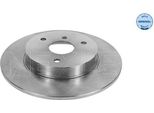 Meyle 015 521 2077 - Oe 4341V001 Disco Freno, Asse Anteriore Per Cabrio (450), City-Coupé (450), Crossblade (450), Fortwo Cabrio (450), Fortwo (450), Roadster (452)