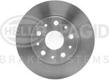 Hella 8DD 355 106-381 - Oe 60814646 Disco Freno Per 166 (936)