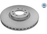 Meyle 11-15 521 0030/PD - Oe 4249 93 Disco Freno, Asse Anteriore Per Escort V, Berlingo, C4 G-Picasso Ii (Da, De), C4 Picasso Ii, C4 Spacetourer (3D), C5 Aircross (A), C5 Iii (Rd), C5 Iii (Rw), C4 (3A, 3E), DS7 (J), Combo (K9), Grandland X, 3008 (M), 308 Ii, 308 Sw Ii, 407, 407 Sw (6D, 6E), 5008 Ii, 508 (8D), 508 (F), 508 (8E), Partner (K9), Rifter