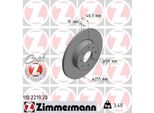 Zimmermann 110.2219.20 - Disco Freno Per Mito (955)