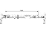 Bosch 1 987 481 714 - Oe 4H0 611 775 A Tubo Freno Per A8 (4H)