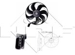 Nrf 47064 Ventola Radiatore Oe 1C0959455C Compatibile Con Polo 9N, Polo 6N, New Beetle, Lupo, Golf Iv, Fox, Bora, Roomster, Octavia, Fabia, Toledo, Leon, Ibiza, Cordoba, Arosa, Tt, A3 8L
