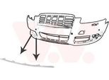 Van Wezel 0340582 - Oe 4F0 853 066 A Listello, Paraurti Anteriore Destro Per A6 (4F)