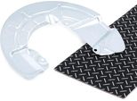 Ridex 1330S0058 - Piastra Di Ancoraggio Oe 8K0 615 611A, Asse Posteriore Sinistro Per A4 (8K), A5 (8T), A5 (8F), A6 (4G), A7 (4G), Q5 (8R)