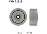 Skf Vkm 31211 - Oe 03G 145 276 A Puleggia Folle, Cinghia A V Per A6 (4F), Crafter (Sz), Crafter (Sx, Sy)