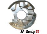 Jp Group 1364300280 - Oe 2024201144 Piastra Di Ancoraggio, Asse Posteriore Destro Per Classe C (W202), Classe E (W124), Classe E (C124), Classe E (A124), Cabriolet (A124)