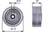 Gates T36386 - Puleggia Folle Oe 03G145276A, Cinghia A V Per A6 (4F), Grand California (Sc), Crafter (Sz), Crafter (Sx, Sy)