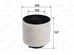 Valeo 585759 - Filtro Aria Oe 8K0133843D Per A4 (8K), A5 (8T), A5 (8F), Q5 (8R)