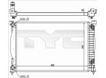 Tyc 702-0014-R - Oe 8E0121251AQ Radiatore, Raffreddamento Motore Per A4 (8E), A4 (8H), A6 (4B), Exeo (3R)