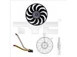 Tyc 802-0051 - Ventola Radiatore Oe 8E0959455 Per A4 (8E), A4 (8H), A6 (4B), Exeo (3R)