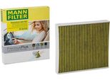 MANN-FILTER Fp 26 010 Filtro Aria Abitacolo Oe 4638300018 Compatibile Con A1 8X, A2, Classe G, Cordoba, Ibiza, Toledo, Fabia, Rapid, Roomster, Fox, Polo 9N, Polo 6R