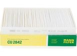 MANN-FILTER Cu 2842 - Oe 7H0 819 631 Filtro Aria Abitacolo Per Q7 (4L), Amarok, T5, T6, Touareg (7L)