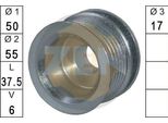Era ZN5352 - Oe 9947108 Riemenscheibe, Generatore Per A4 (8D), A6 (4A), Galaxy (Wgr), Ibiza (6K), Inca (6K), Toledo I (1L2), Alhambra (7V), Arosa (6H), Cordoba (6K), Felicia (6U), Passat (35I), Caddy Ii (9K), Corrado (53I), Golf Iii (1H), Golf Cabriolet (1E), Golf Iv (1J), Polo (6N), Polo (6V), Polo (9N), Sharan (7M), T4, Vento (1H)